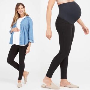 SPANX Mama Maternity Jean-ish™ Ankle Leggings Black Size Medium NWT